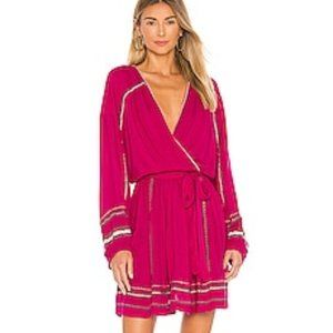 Free People Delilah Dress Malibu Pink Small